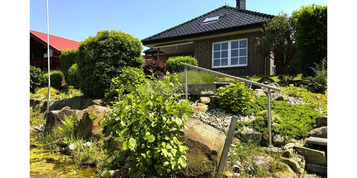 Emsland, direkt am Lünner See – Freistehendes Einfamilienhaus in einzigartiger Seelage - Einfamilienhaus Lünne | Angebot:27059298