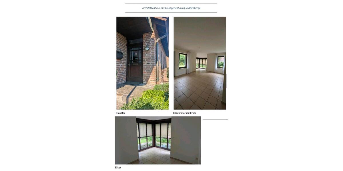 Einfamilienhaus Altenberge - 7 Zimmer, 216 m&sup2;, 580.000&euro; | Angebot:27208953