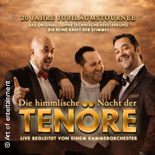 Himmlische Nacht der Tenöre - Das Original - Live und ohne technische Verstärkung 15.01.2027 Stroetmanns Fabrik
