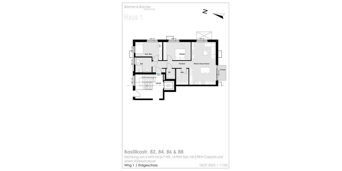 Etagenwohnung Rheine Altenrheine - 3 Zimmer, 89 m&sup2;, 378.000&euro; | Angebot:26862555