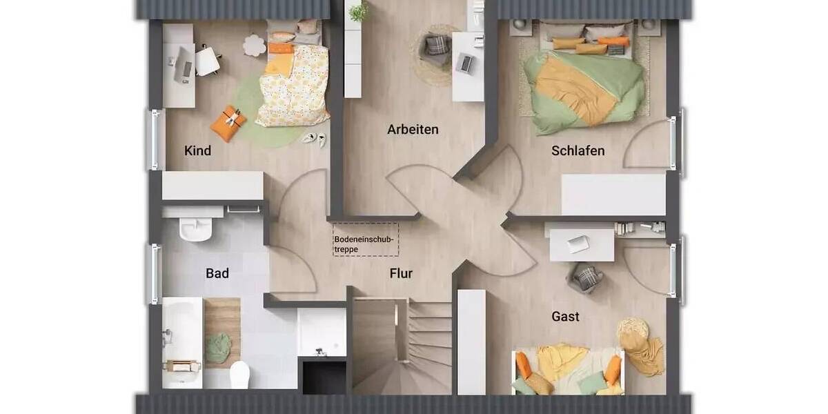 Einfamilienhaus Altenberge - 5 Zimmer, 125 m&sup2;, 277.390&euro; | Angebot:25798881