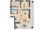 Etagenwohnung Steinfurt - 3.5 Zimmer, 88 m&sup2;, 1.230&euro; | Angebot:27570461