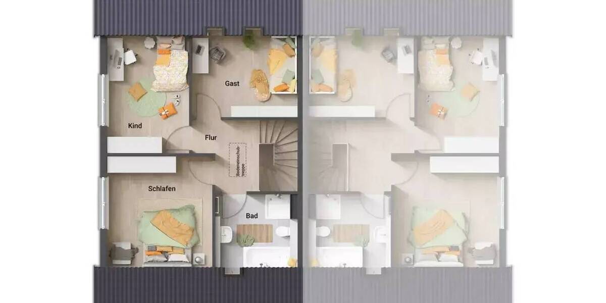 Doppelhaushälfte Greven - 4 Zimmer, 116 m&sup2;, 258.250&euro; | Angebot:25681197