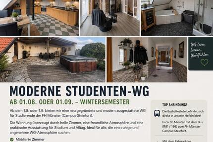 Wohnung Horstmar - 5 Zimmer, 175 m&sup2;, 350&euro; | Angebot:26613536