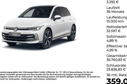 VW Golf 8.055 km 35.650 &euro; Ibbenbüren 49477