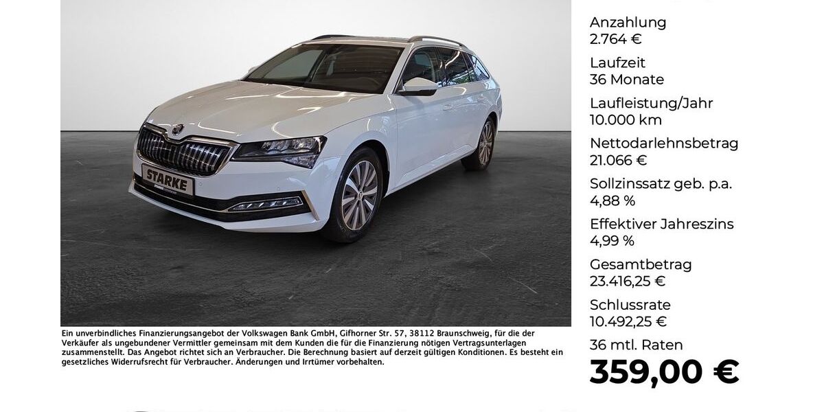Skoda Superb 80.014 km 23.350 &euro; Ibbenbüren 49477
