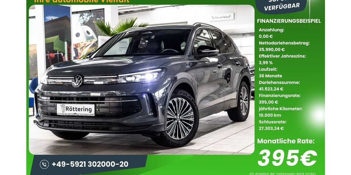 VW Tiguan 21.582 km 35.360 &euro; Schüttorf 48465