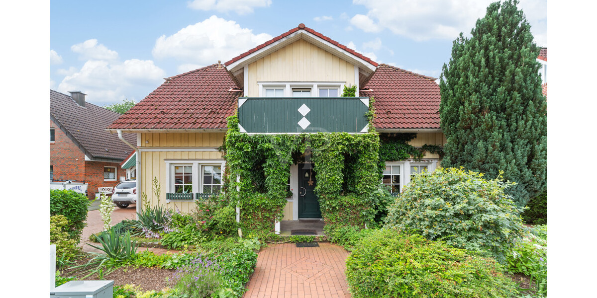 Romantisches Einfamilienhaus - Original Schwedenhaus in Dreierwalde - Einfamilienhaus Hörstel / Dreierwalde Hörstel | Angebot:26073060