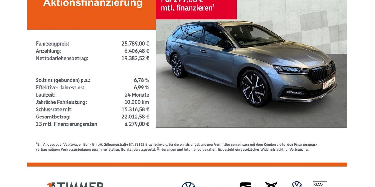 Skoda Octavia 69.576 km 25.789 &euro; Gronau 48599