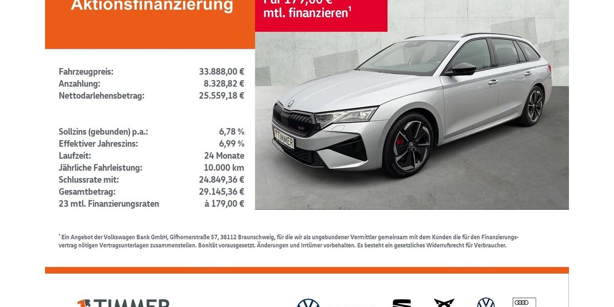 Skoda Octavia 19.159 km 33.888 &euro; Rheine 48432