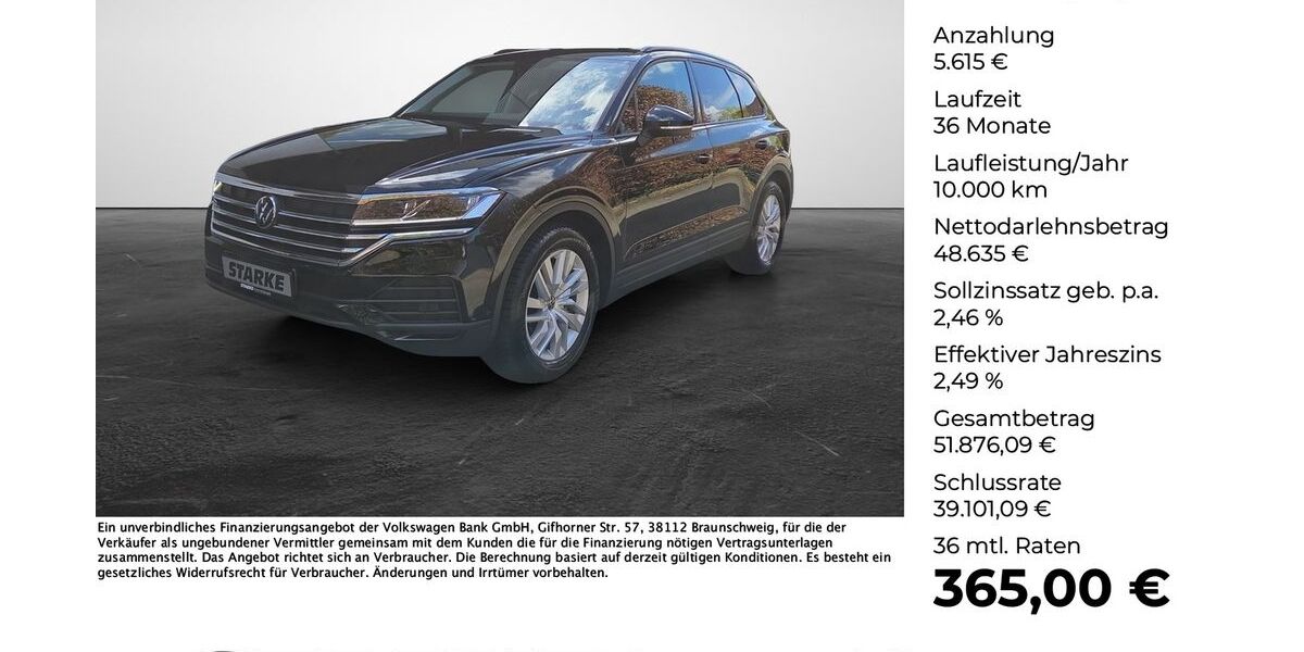 VW Touareg 25.322 km 53.880 &euro; Ibbenbüren 49477