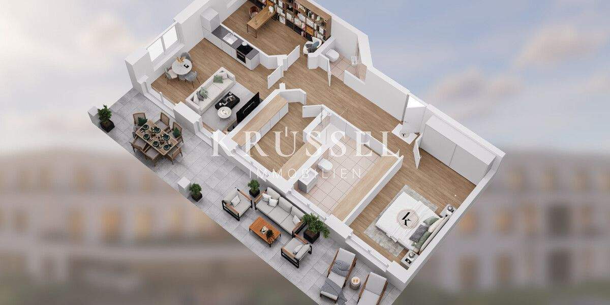 Etagenwohnung Lingen Laxten - 3 Zimmer, 95 m&sup2;, 415.686&euro; | Angebot:25863268