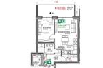 Etagenwohnung Tecklenburg - 2.5 Zimmer, 70 m&sup2;, 950&euro; | Angebot:27619496