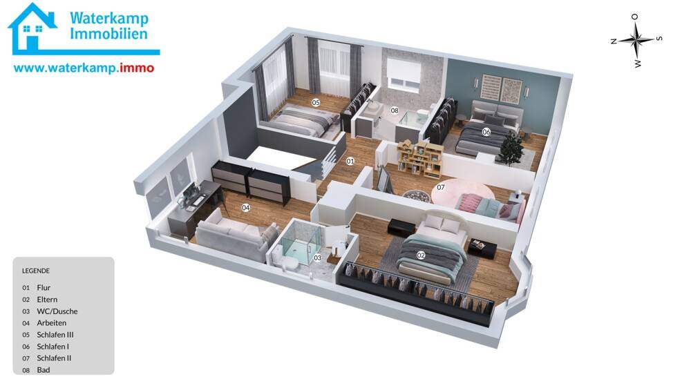 Einfamilienhaus Altenberge - 6 Zimmer, 180 m&sup2;, 439.997&euro; | Angebot:26583395