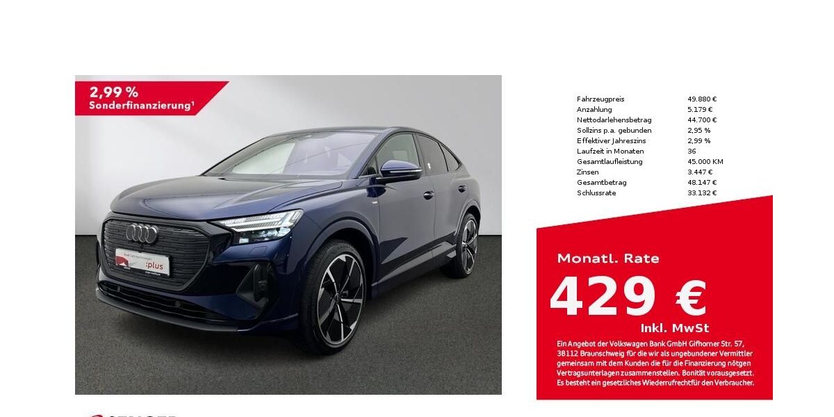 Audi Q4 e-tron 12.837 km 48.880 &euro; Lingen 49809