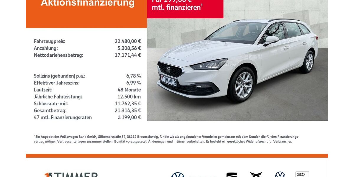 Seat Leon 39.679 km 21.888 &euro; Rheine 48432
