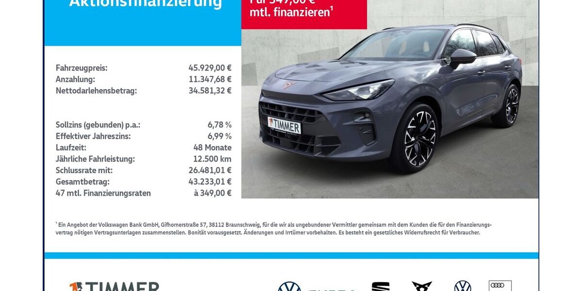 Cupra Terramar 19.998 km 45.929 &euro; Lingen 49808