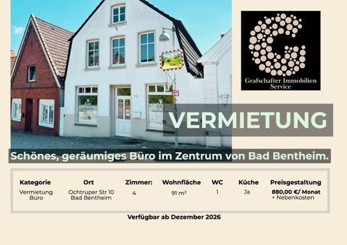 Gewerbeobjekt Bad Bentheim - 880&euro; | Angebot:26689054