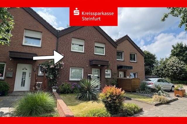 Reihenmittelhaus Rheine Schotthock - 4 Zimmer, 99 m&sup2;, 240.000&euro; | Angebot:25984484
